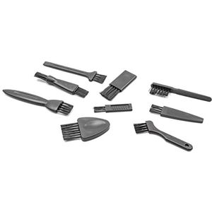 vhbw 9 x reinigingsborstel voor elektrisch scheerapparaat, baardtrimmer, baardtrimmer, tondeuse, trimmer, epilator bijv. compatibel met Braun Philips, AEG