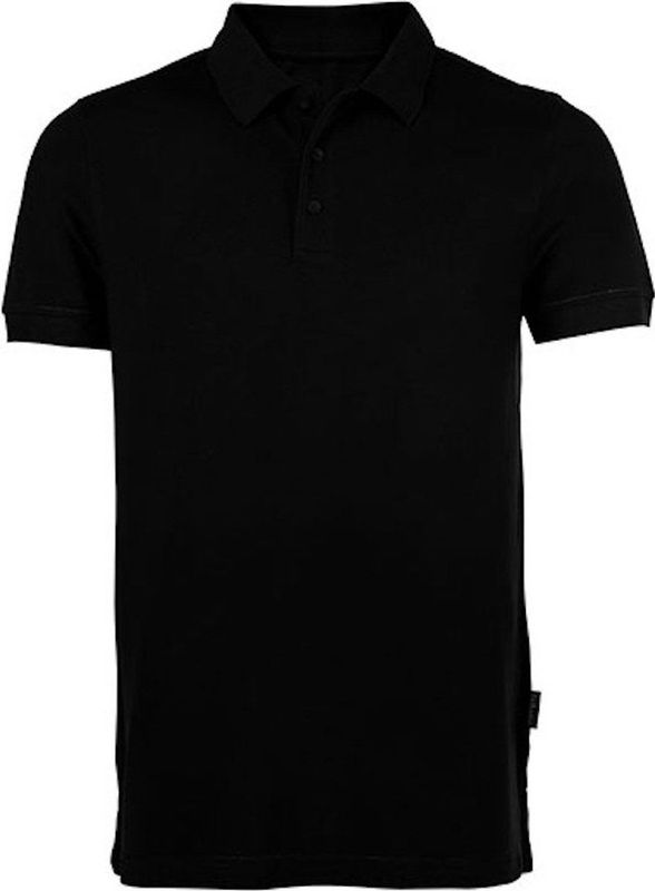 Men´s Heavy Polo met korte mouwen Black - M