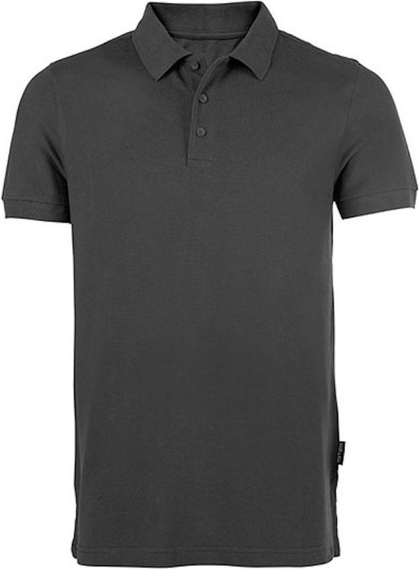 HRM - Heavy Poloshirt - Donkergrijs - Premium Poloshirt - 100% Katoen - Wasbaar tot 60 °C