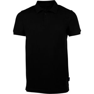 Men´s Heavy Stretch Polo met korte mouwen Black - S