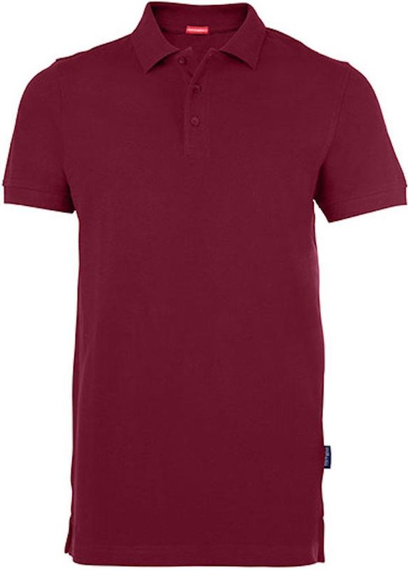 HRM - Heavy Performance Polo - Bordeaux - Heren Poloshirt