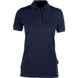 Women's Heavy Polo met korte mouwen Navy