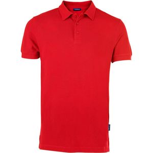 Men´s 'Performance' Polo met korte mouwen Red - 4XL