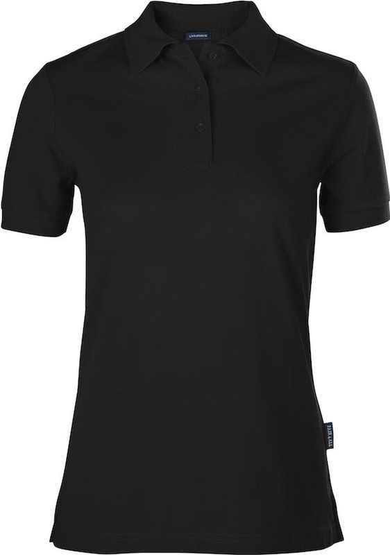 HRM - Dames Poloshirt - Fijngemêleerd - 100% Katoen - Comfortabel
