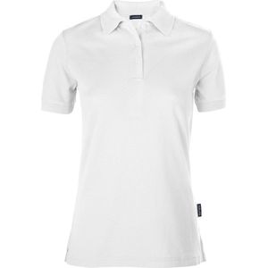 Women's 'Luxury Stretch' Polo met korte mouwen White
