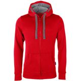 HRM - Hoodie - Zwart - Katoen/Polyester - Capuchon met Trekkoord