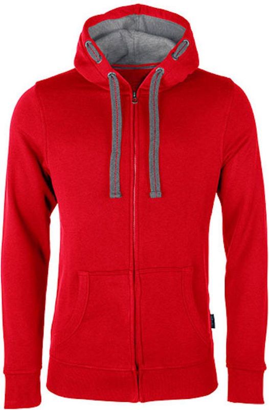 HRM - Hoodie - Zwart - Katoen/Polyester - Capuchon met Trekkoord