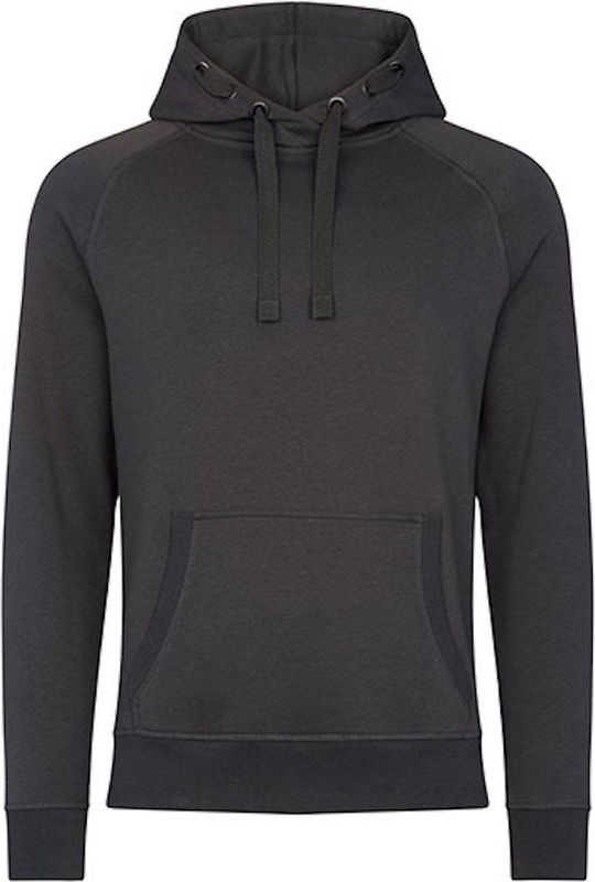 Unisex Premium Raglan Hoodie met capuchon Dark Grey