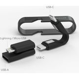 Vonmählen - High Six - USB-kabel - Spiraalkabel - 0.06 m - 60 W