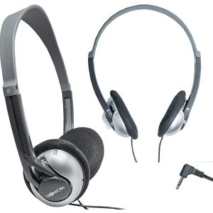 TronicXL - Hoofdband Stereo Koptelefoon - Zwart - 6m Lange Kabel - 3,5mm Jack Plug