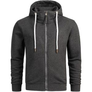 Alessandro Salvarini Sweatvest 'Gilio'  donkergrijs