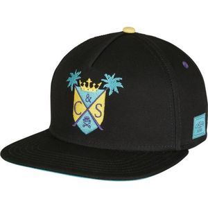 Cayler & Sons Accessoires C&S WL Miami Crest Snapback, zwart/MC, Eén maat