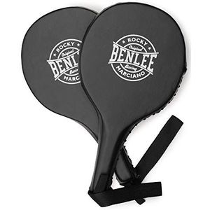 BENLEE Paddles van kunstleer (1 paar) Vento Black One Size