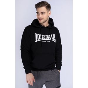 Lonsdale - Hoodie - Zwart - Katoen/Polyester