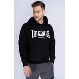 Lonsdale - Hoodie - Zwart - Katoen/Polyester