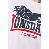 Lonsdale T-Shirt Loscoe T-Shirt normale Passform Doppelpack White Navy