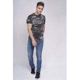 Lonsdale - Cobbett - T-shirt - Camouflage - Korte Mouwen