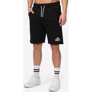 Sportbroek - Zwart/Wit - French Terry - Trekkoord