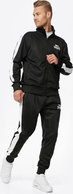 Lonsdale - Pember Trainingspak - Zwart - Polyester
