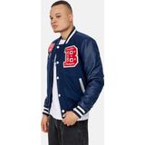 BENLEE - Collegejack - Zwart - Gemengde Stof