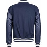 BENLEE - Collegejack - Zwart - Gemengde Stof