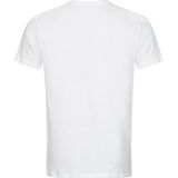 Lonsdale - T-shirt - Zwart - Katoen - Logoprint Voorzijde
