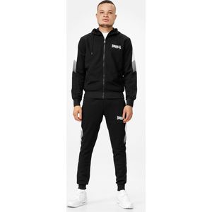 Lonsdale - Trainingsanzug - Zwart - Polyester - Kapuzenjacke en Hose