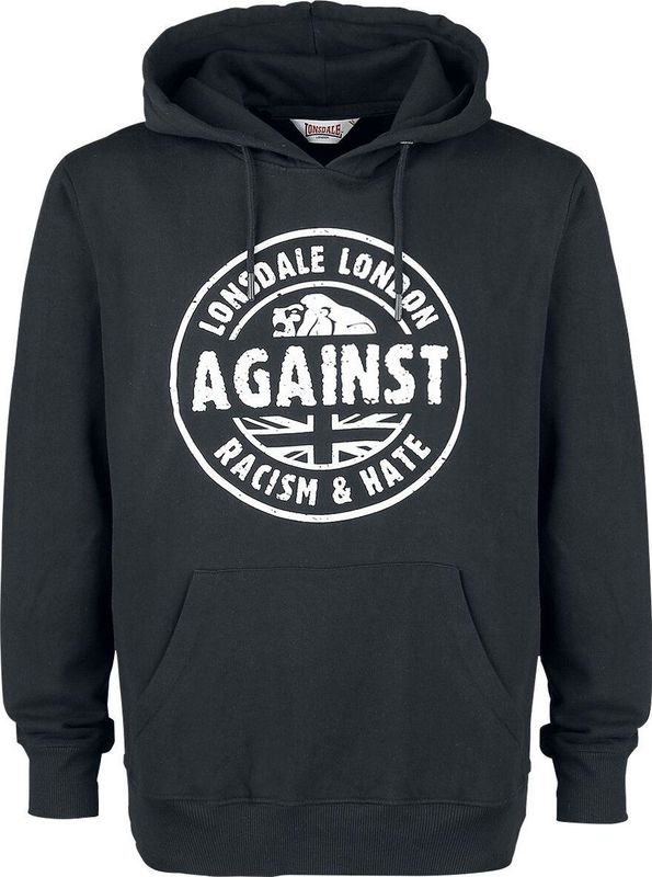 Lonsdale - Linford - Hoodie - Met Print - Tegen Racisme & Haat