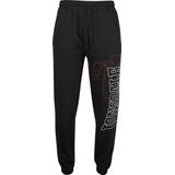 Lonsdale - DARTFORD - Sportbroek - Zwart - Katoen - Elastische Taille