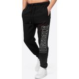 Lonsdale - DARTFORD - Sportbroek - Zwart - Katoen - Elastische Taille