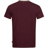Lonsdale - Holmpton - T-shirt - Oxblood - 100% Katoen, Ademend