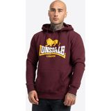 Lonsdale London - Sweatshirt - Bordeauxrood - Katoen/Polyester - Capuchon