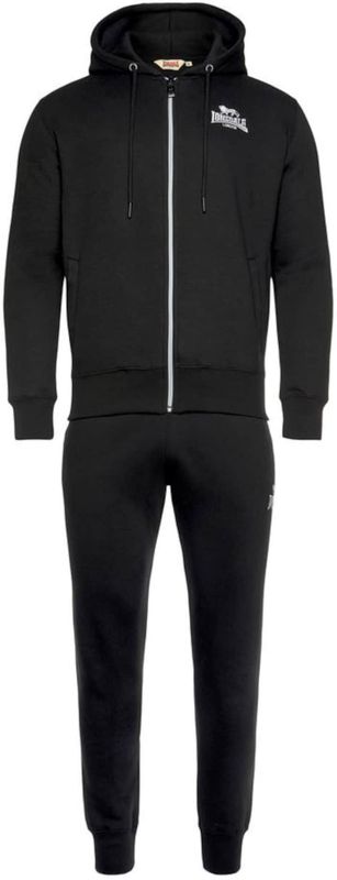 Lonsdale - Trainingsanzug - Zwart - Katoen - Met Kapuze