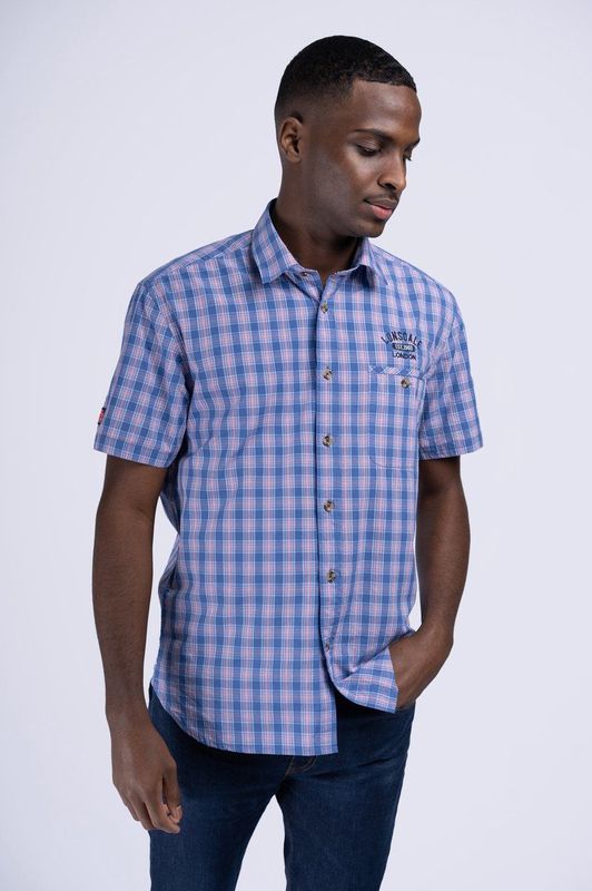 Lonsdale - Holmbusch - Overhemd - Ruit - 100% Katoen