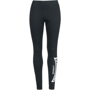 Lonsdale - Shustoke - Leggings - Zwart - 95% Katoen, 5% Elastaan