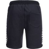 Lonsdale - Adbaston - Korte Sportbroek - Zwart - Slim Fit, 80% Katoen, 20% Polyester