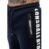 Lonsdale - Adbaston - Korte Sportbroek - Zwart - Slim Fit, 80% Katoen, 20% Polyester