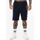 Lonsdale - Adbaston - Korte Sportbroek - Zwart - Slim Fit, 80% Katoen, 20% Polyester