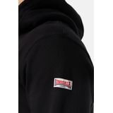 Lonsdale - Hoodie Hooded One Tone - Kapuzensweatshirt - Zwart - Schmale Passform