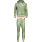 Lonsdale - Littlestone - Trainingspak - Groen/Geel/Ecru - Comfortabel Materiaal