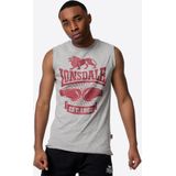 Lonsdale Heren mouwloos T-shirt slim fit CLEATOR