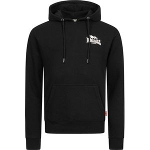 Lonsdale - Claughton - Hoodie - Zwart - 80% Katoen, 20% Polyester