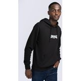 Lonsdale Hoodie Beetham Kapuzensweatshirt schmale Passform Black