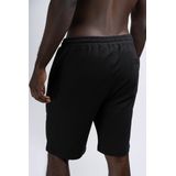 Lonsdale - FRINGFORD - Sweatshort - Zwart - 80% Katoen, 20% Polyester, Met Trekkoord, 2 Zakken