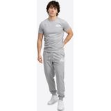 Lonsdale London - Pilsdon - Trainingsbroeken - Grijs Gemêleerd - 90% Katoen, Medium Heuphoogte