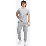 Sportbroek - Slim Fit - Zwart - Katoen - Logoprint