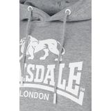 Lonsdale - Fremington - Hoodie - Sportief - Zwart - Slim Fit - Katoen en Polyester