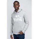 Lonsdale - Fremington - Hoodie - Sportief - Zwart - Slim Fit - Katoen en Polyester