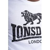 Lonsdale - Silverhill - T-shirt - White/Black
