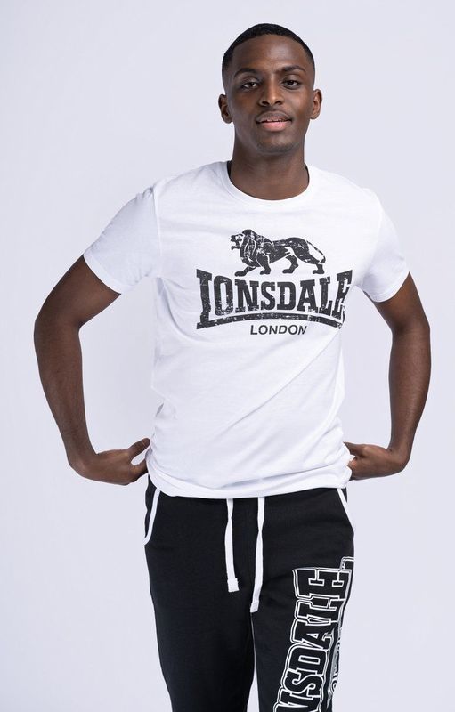 Lonsdale - Silverhill - T-shirt - White/Black